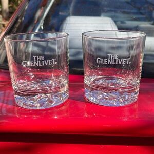 Vintage Glenlivet glasses